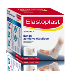 ELASTOPLAST Sport Bande adhésive élastique 6cm x 2,5m