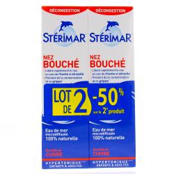 STÉRIMAR Hypertonique nez bouché cu flacon 100 ml lot de 2 flacons 100ml