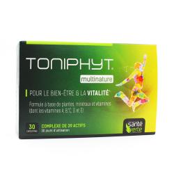 SANTE VERTE Toniphyt Multinature bien-être et vitalité 30 comprimés
