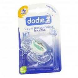 DODIE Sucette +6 mois physiologique nuit silicone