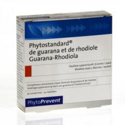 PILEJE Phytostandard de guarana et rhodiole 30 comprimés