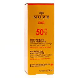 NUXE Sun Crème fondante visage SPF50 tube 50ml