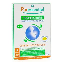PURESSENTIEL Respiratoire Complément Alimentaire Bio boîte 30 capsules