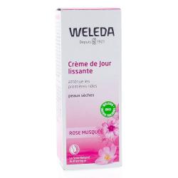 WELEDA Rose Musquée crème de jour lissante bio tube 30ml