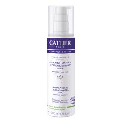 CATTIER Vague De Pureté gel nettoyant rééquilibrant bio flacon pompe 200ml