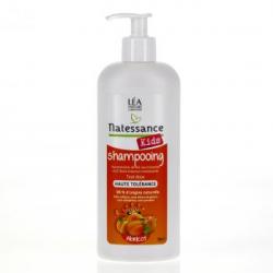 NATESSANCE Kids - Shampooing abricot  flacon pompe 500 ml