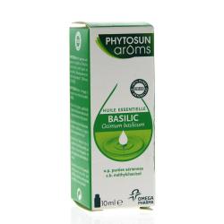 PHYTOSUN Arôms Huile essentielle de Basilic flacon 10ml