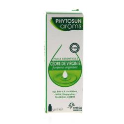 PHYTOSUN Arôms Huile essentielle de Cèdre de Virginie flacon 5ml