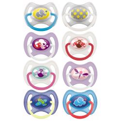 MAM Duo sucettes +6 mois anatomiques silicone REF 32
