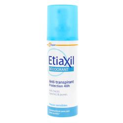 ETIAXIL vaporisateur déodorant antitranspirant 48h
