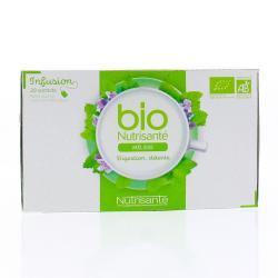 NUTRISANTE Bio infusion mélisse boîte de 20 sachets