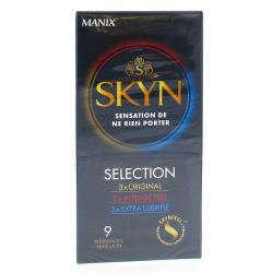 MANIX Skyn séléction boîte 9 préservatifs