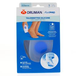 FEETPAD Talonnettes silicone insert central taille s (35-38)