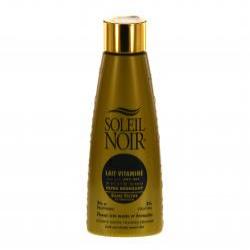 SOLEIL NOIR Lait vitaminé sans filtre ultra bronzant flacon 150ml
