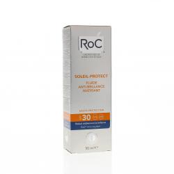 ROC Soleil Protect fluide anti-brillance matifiante SPF 30 tube 50ml
