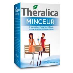 THERALICA Minceur entremets saveur caramel fondant boîte de 7 sachets de 25g