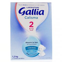 GALLIA Calisma 2ème âge sachet 2x600g