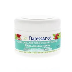 NATESSANCE Masque sublimateur régénérant à l'huile de ricin pot 200ml