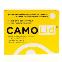 HORUS PHARMA CamoLid compresses ophtalmiques boîte de 15 unidoses