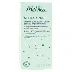MELVITA Nectar Pur - Roll'on purifiant anti-imperfections bio 5ml flacon 5ml