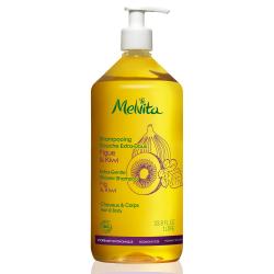 MELVITA Hygiène - Shampooing douche extra-doux flacon pompe 1l