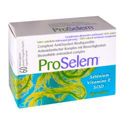 ProSelem spiruline boîte de 60 gélules