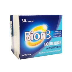 BION Equilibre magnésium boîte de 30 comprimés