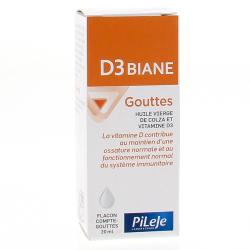 PILEJE D3 biane vitamine D flacon-gouttes 15ml