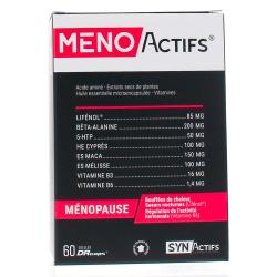 SYNACTIFS MENOActifs ménopause 60 gélules