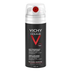 VICHY Homme déodorant anti-transpirant triple diffusion aérosol 150ml