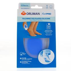 FEETPAD Talonnettes plates silicone 1 paire taille 1 - pointure 35 - 38
