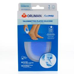 FEETPAD Talonnettes plates silicone 1 paire taille 2 - pointure 39 - 42