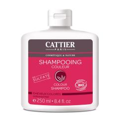 CATTIER Shampooing couleur cheveux colorés bio flacon 250ml