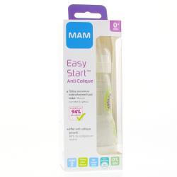 MAM Easy Start Anti-Colique biberon débit 2 260ml blanc