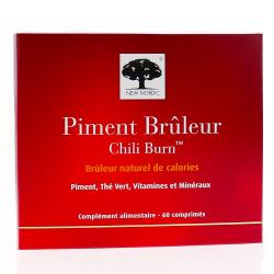 NEW NORDIC Piment brûleur 60 comprimés