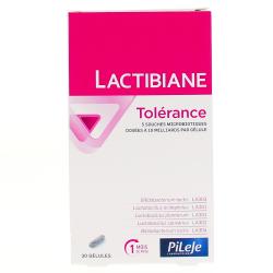 PILEJE Lactibiane tolérance boîte 30 gélules
