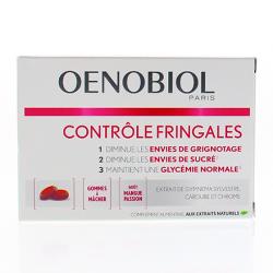 OENOBIOL Minceur contrôle fringales boîte 50 gommes à mâcher