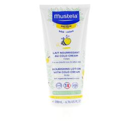 MUSTELA "Peau sèche" Lait Corps nourrissant au Cold Cream nutri-protecteur tube 200ml