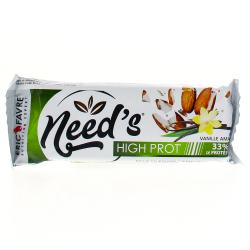 ERIC FAVRE Need's - High protein barre saveur vanille amande 60g