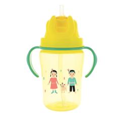 DODIE Tasse paille jaune 350ml 18m+