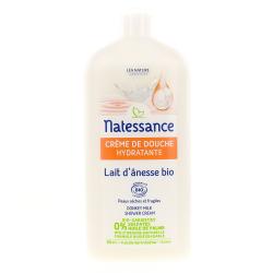 NATESSANCE Crème de douche Lait d'ânesse camomille flacon 500ml