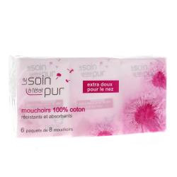 TETRA Le soin à l'état pur mouchoirs 6 étuis de 8