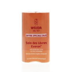 WELEDA Soin des lèvres Everon lot de 2