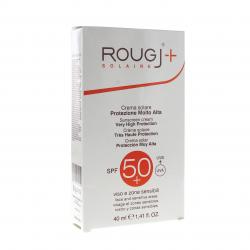 ROUGJ+ Crème solaire SPF50+ tube 40ml