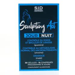 SID NUTRTION SculptingAct jour/nuit 30 géllules 15 comprimés