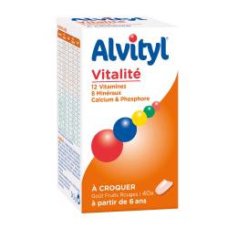 ALVITYL Vitalité - Comprimés à croquer boîte de 40 comprimés