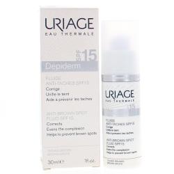 URIAGE Dépiderm fluide anti-taches SPF 15 tube 30ml