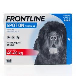 FRONTLINE Spot On chien 40 - 60kg pipettes 4x4,02ml