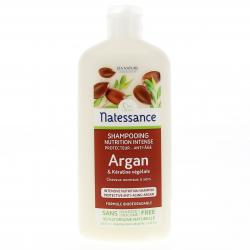NATESSANCE Shampooing Nutrition Intense Argan & Kératine Végétale