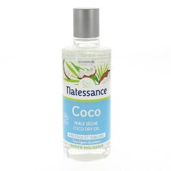 NATESSANCE Huile sèche Coco flacon 100ml